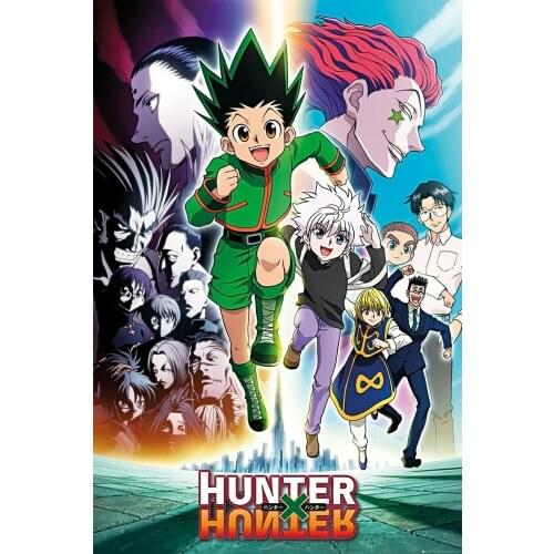Hunter X Hunter Anime TV Show Art Silk Poster Print 24x36inch
