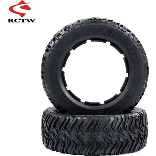 Front Size 180X60 and Rear 180X70 Tyres Skin Kit for 1/5 HPI ROFUN BAHA Kingmotor ROVAN BAJA 5T 5SC 5FT Rc Car Truck Toys Parts