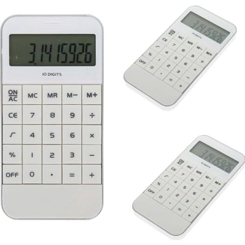 Simple Fashion Calculator Molding Calculator - 10 Digit Band Timing Function Students Stationery Math Calculating Tools