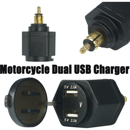 Motorcycle Dual USB Charger for BMW R1200GS F850GS R1250GS/ADV LC 2019 Charger for Triumph Tiger 800 For Ducati Multistrada 1200