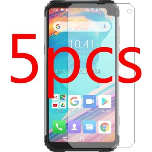 5PCS For Blackview BV6100 Tempered Glass For Blackview BV6100 BV 6100 Safety GLASS Screen Protector 2.5D Protective Film Guard