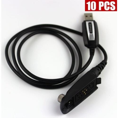 10 PCS Original BAOFENG USB Programming Cable for BAOFENG A58 Walkie Talkie / Two way Radio With Driver CD