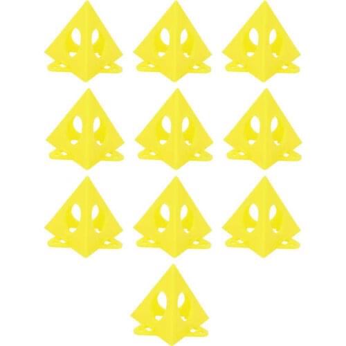 10Pcs Triangular Paint Pad Lifting Painting Stand Supply Woodworking Accessories Wood Working Carpenter Tool
