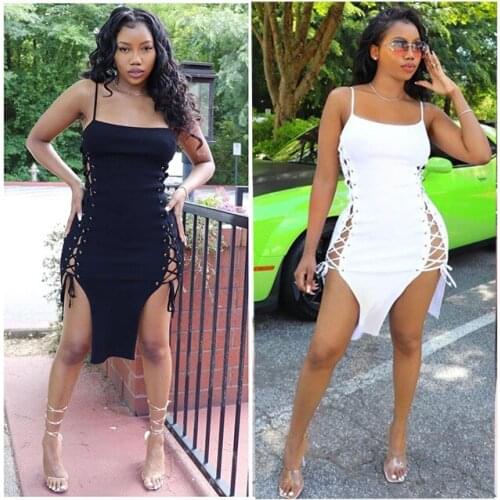 Adogirl White Summer Dresses