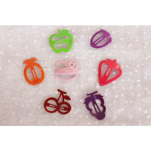 Pet hair accessory dog hairpin bb clip fruit candy color small hairpin single 50pcs/lot