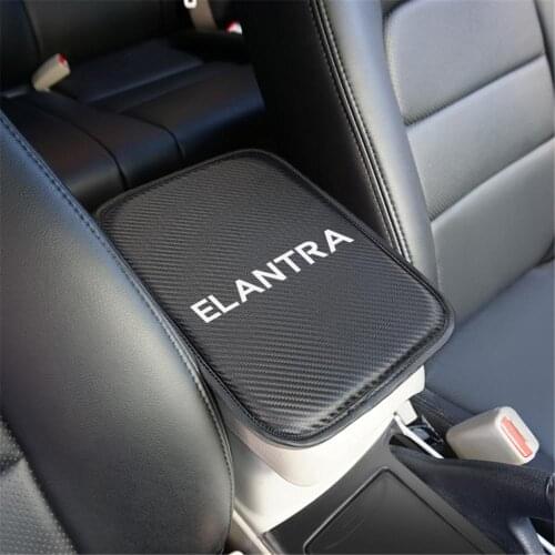 Car Styling For Hyundai ELANTRA Interior Accessories Car Armrest Pad Covers Auto Seat Armrests Storage Protection Cushion