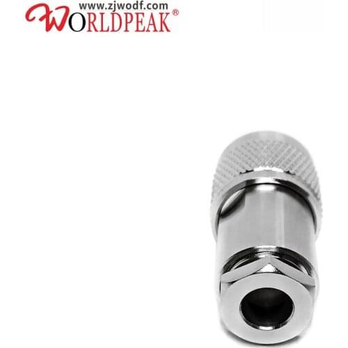 Free Shipping 5pcs UHF male clamp connector for H155 cable