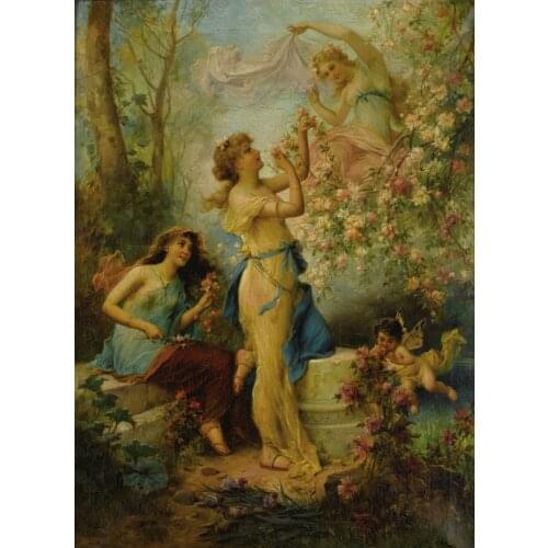 The Goddess of beauty angel Art Needlework,Bricolage Aida 14CT Counted Cross stitch kits Embroidery Patterns,DIY Handmade Decor