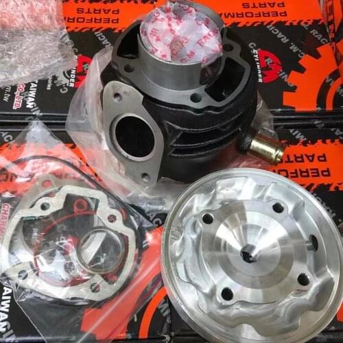 DIO50 Cylinder Kit 50mm L/C Big Bore Set Liquid Water Cooled For Top Speed Dio 50 BWSP Tuning Racing Engine Upgrade Parts