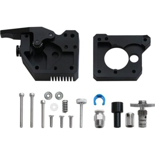 1 set all Metal Dual Gear BMG extruder for 3d Printer Parts Feed double pulley Extruder