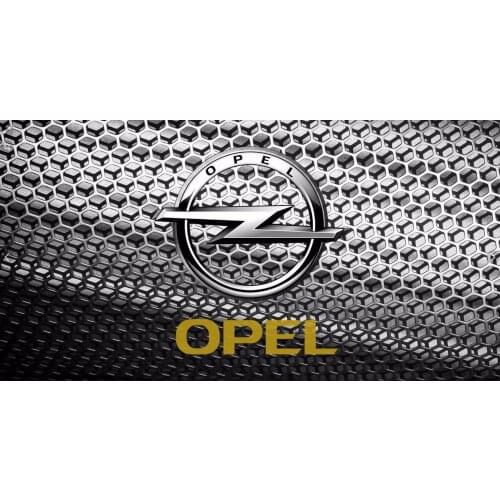 Flag car OPEL bander Banner 3x5ft 100D polyester car flag 01