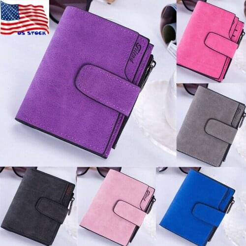 Men Women Wallet PU Leather Zip Coin Purse short purse coin pocket Brand soft man card holder designer male money bag