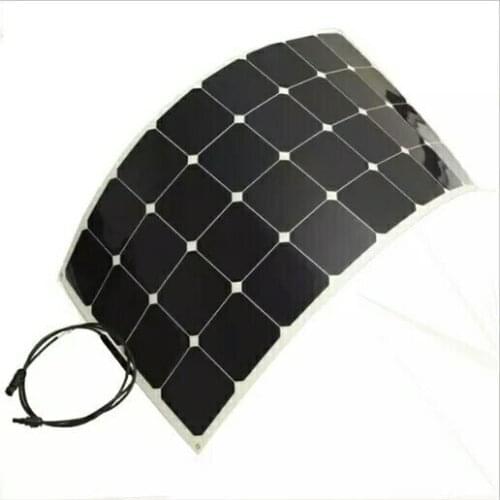 Enjoy a good life of electricity, 100w semi-flexible solar panels are essential for you to recommend
