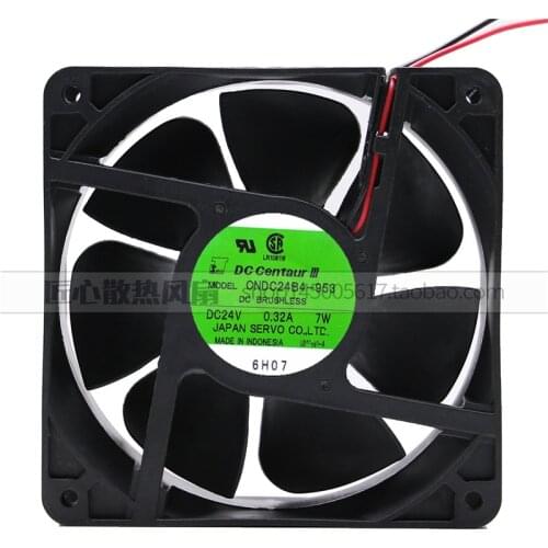 Original cooling fan CNDC24B4-953 24V 0.32A 7W 12CM cooling fan