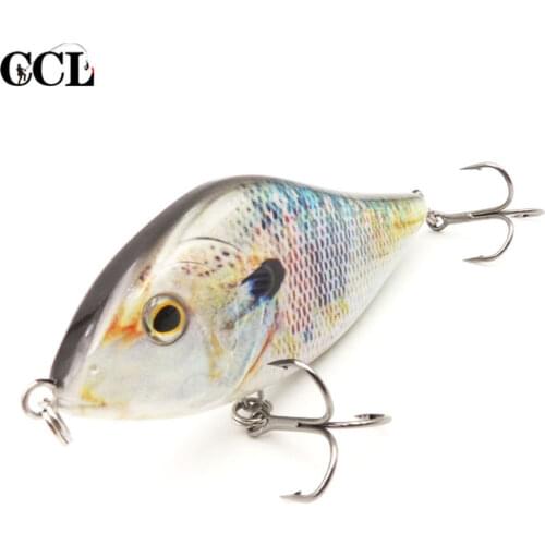 Slider Jerkbait 10cm 45g Jerk Bait Sinking Hard Plastic Fishing Lures Bass Pike Musky Wobbler Bait Fishing Tackle