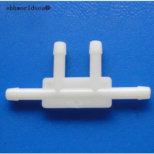Shhworldsea auto clip and fastener tee connector internal dia the same size 4.8mm
