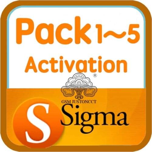 Sigma Pack 1 2 3 4 5 Activation for Sigma box and Sigma key Online delivery