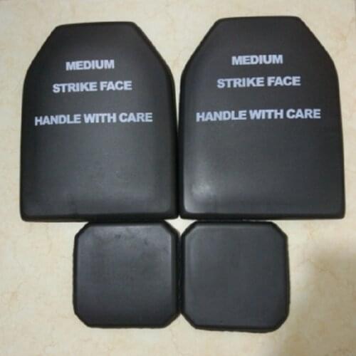 Tc0014 a set of two big and two small Chinese tactical shockproof panels, black vest inner panels