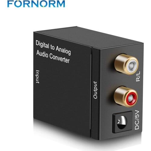 Smart Digital-To-Analog Audio Converter USB Output Power Supply Designed For Home Or Professional Audio Switching Without Noise