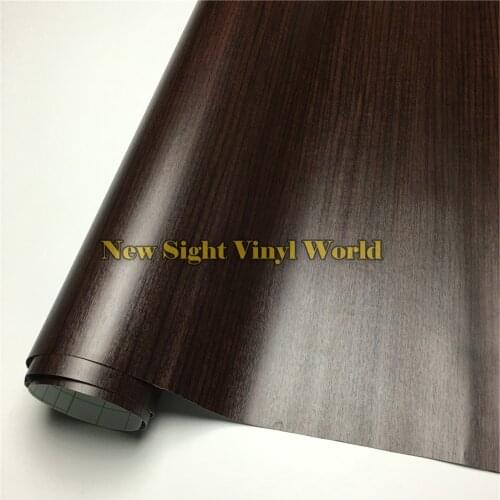 Teak Car Wood Grain Vinyl Roll Wrap PVC Wood Adhesive Vinyl Floor Furniture Auto Interier Size:1.24X50m/Roll(4ft X 165ft)