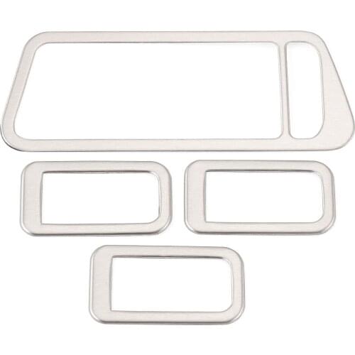 Stainless Steel Inner Door Armrest Panel Trim For VW Volkswagen Golf 7 VII MK7 GTI GOLF7