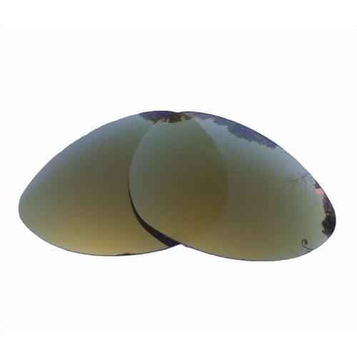 Bronze Gold Mirrored Polarized Replacement Lenses for Crosshair S Sunglasses Frame 100% UVA & UVB