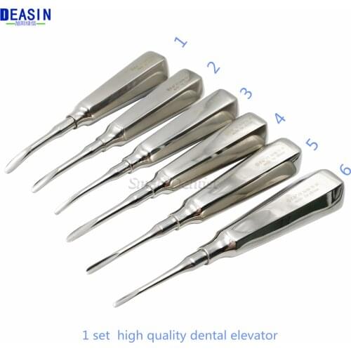 3 pcs x Best dental elevator kit dental lab dentistry dentist dental detista equipment clareador curved ROOT ELEVATOR 1# 2# 3