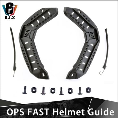 OPS FAST Helmet Side Rails Mount Adapter Helmet Maritime TYPE Guide Helmet Accessories Tactical