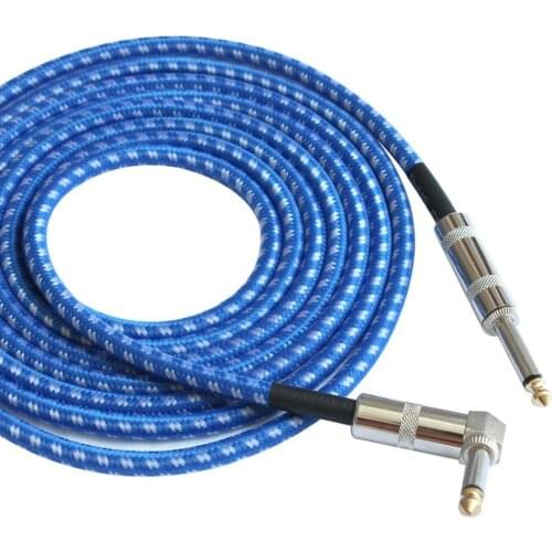 Electric Guitar Cable Wire Cord 3M No Noise Shielded Bass Cable For Guitar Amplifier Accessories Musical Instruments
