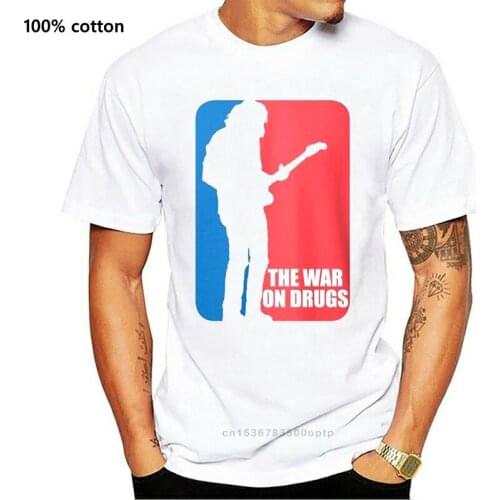 The War on Drugs - Major League Mens White Tees T-Shirt Funny Clothing Casual Short Sleeve T Shirts Simple Style