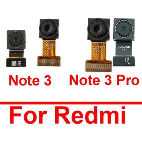 Back Camera Moduel For Xiaomi Redmi 1s 2 2A 3 3s Front & Rear Small Facing Camera Main Big Camera Replacement Repair Parts