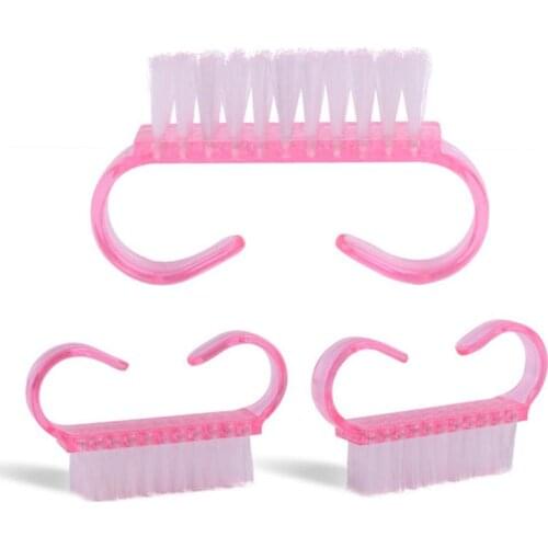 Nail cleaning brush dust brush small size brush nail cleaning brush nail tool allow a little color difference