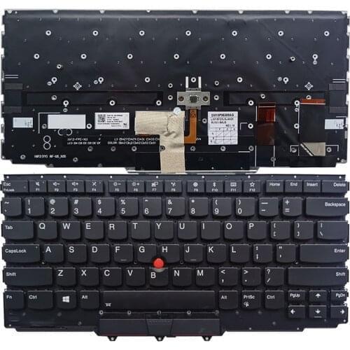 NEW US Laptop keyboard for lenovo thinkpad x1 yoga 2nd gen (20JD/20JE/20JF/20JG) US keyboard backlight