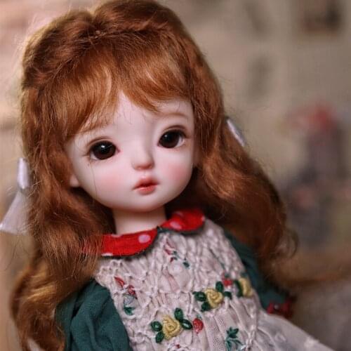 1/6 Doll Wig For Doll accessories BJD/SD Handmade customization cute doll wig