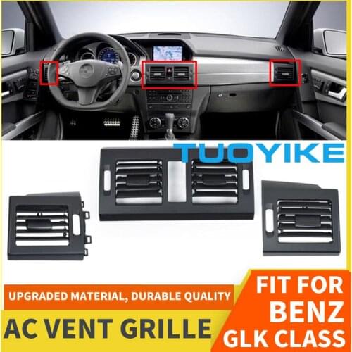 Car AC Front Left / Right Console Center Rear Air Conditioner Vent Grille Cover Panel For Mercedes BENZ X204 GLK 220 250 300 350