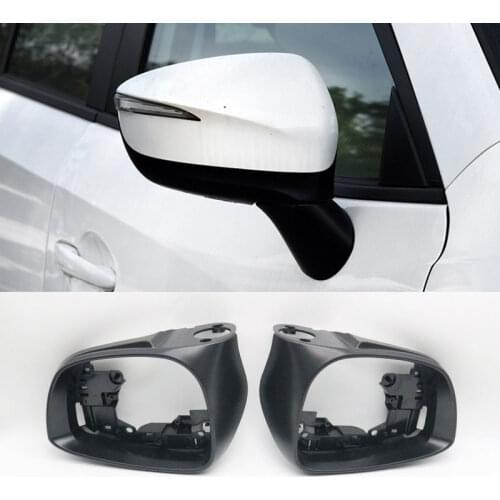 Auto Wing Door Rearview Mirror Frame Side Mirror Frame For Mazda CX-3 CX-4 2016 2017 2018 2019 2020 For Mazda CX-5 2015 2016