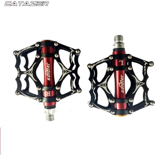 Bike Pedals For MTB Mountain Road Bicycle Pedals Anti-Slip Ultralight Aluminum 3 Ball Bearing Cycling Bicycle Pedals