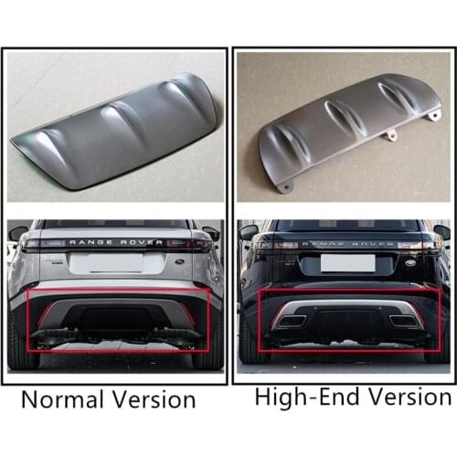 For Land Rover Range Rover Velar 2017-2021 Rear Bumper Guard Plate Protector Anti-impact Stainless Steel Auto Accessories