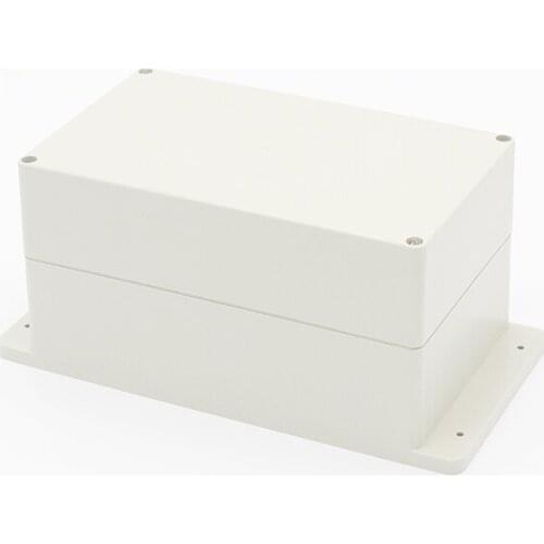 1pcs 200x120x108mm Plastic housing Security power supply housing Meter housing Outdoor wiring waterproof box with ear