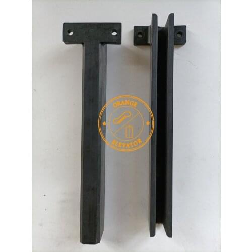10 Pieces Elevator Guide Shoe L235mm Black