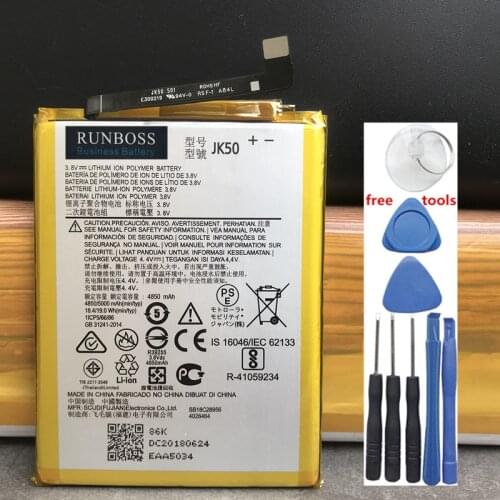 100% Original New 5000mAh JK50 Battery For Motorola Moto One Power P30 Note XT1942-1 XT1942-2 Mobile Phone