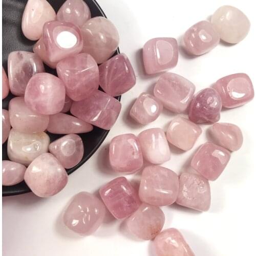 100g 10-25mm Pink Rose Quartz Gravel Natural Crystals And Stones Healing Witchcraft Supplies Minerals Gems Aquarium Decoration