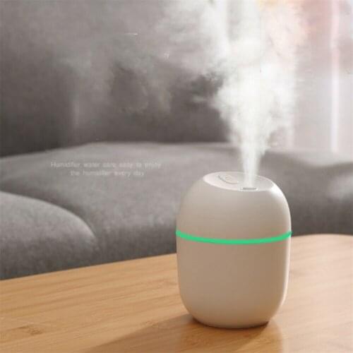 220ml USB Air Humidifier Home Office Car Portable Mini Air Diffuser ABS Silicone Anti-dry Protection Moisturizing Sprayer