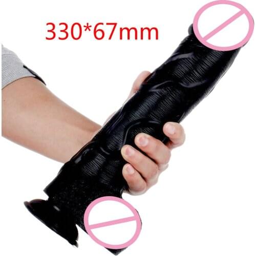 67mm Thick Dildo Realistic Long Dildo Adult Sex Toys for Women Huge Dildo No Vibrator Penis Suction Cup Gode Pene Realista