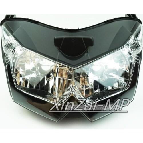 ABS Clear Headlight Lamp Assembly Fit For Kawasaki ZRT00B Z750 ZR750L 2007-2009