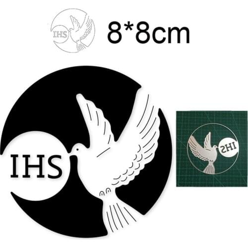 Metal Crafts Cutting Dies Stencils Christian IHS religious easter Jesus Photo Album Embossing Paper Cards DIY Scrapbooking