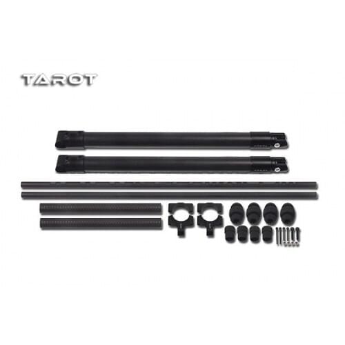 Multi Rotor Helicopter Tarot Folding type 3K Carbon landing sikds set TL96013