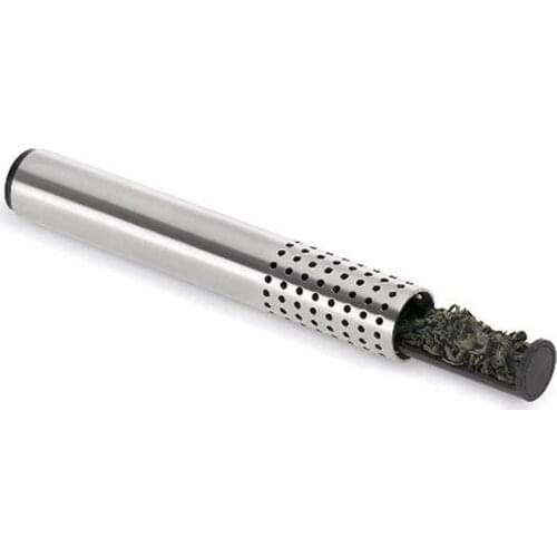 Stainless Steel Push-Pull Tea Stick Durable Food Grade Tea Infuser Strainer Filter Teapot Accessories