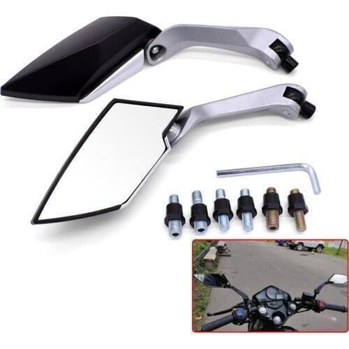 Newest Motorcycle Mirror Side Mirrors Rear View Convex Mirror For honda cb190r cb1000r monkey yamaha tmax 500 530 Accessories
