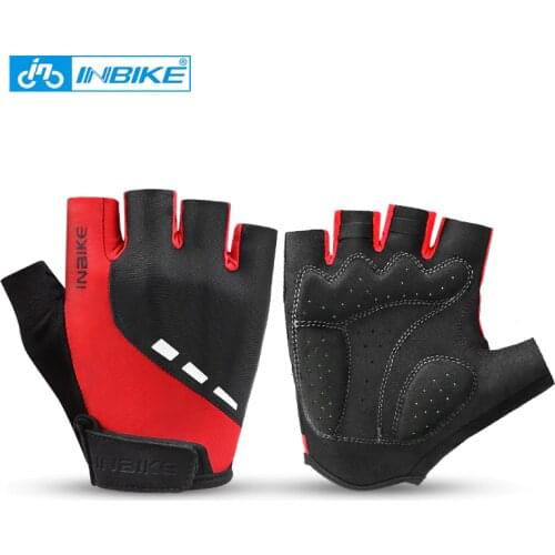 INBIKE Fishing Gloves Half Finger Breathable Anti Slip Outdoor Gloves Cycling Camping Hiking Gloves Fishing Gear Durable